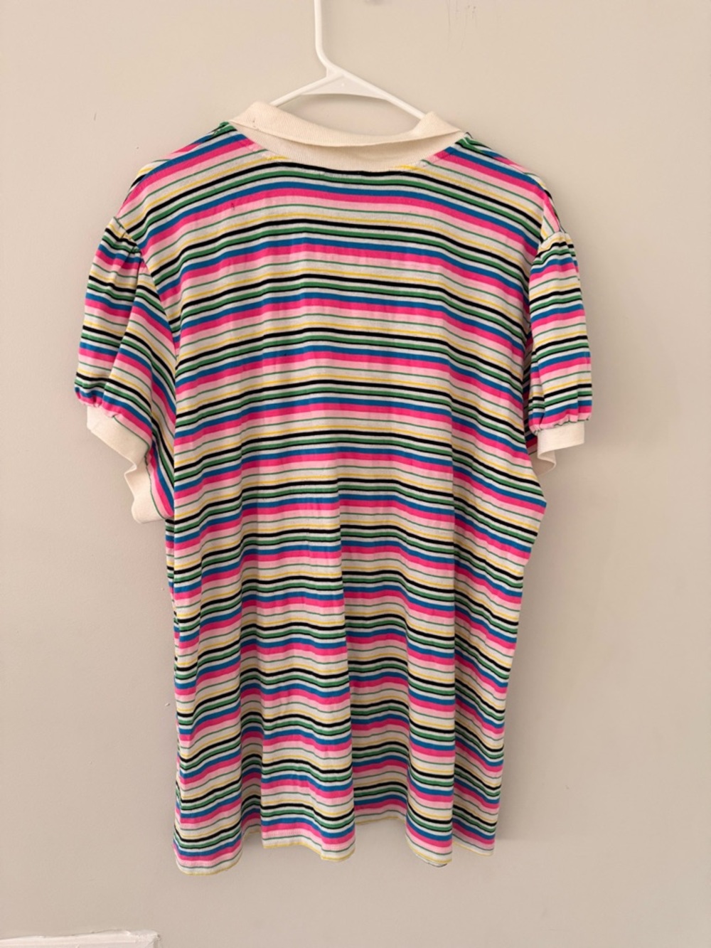 Torrid Retro Striped Babydoll Blouse Collared Top size 4 (4X) - Picture 3 of 8